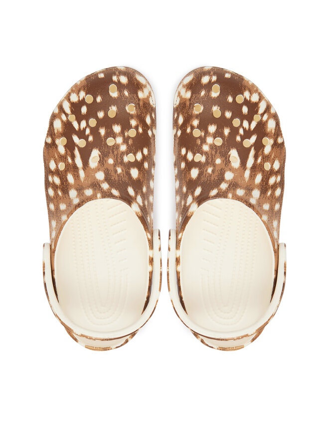 Crocs Шльопанці Crocs Classic Graphic Clogs 214153 Коричневий