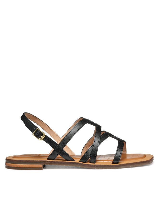 Geox Sandali Geox D Sozy Qc D55YFA 0001J C9999 Črna