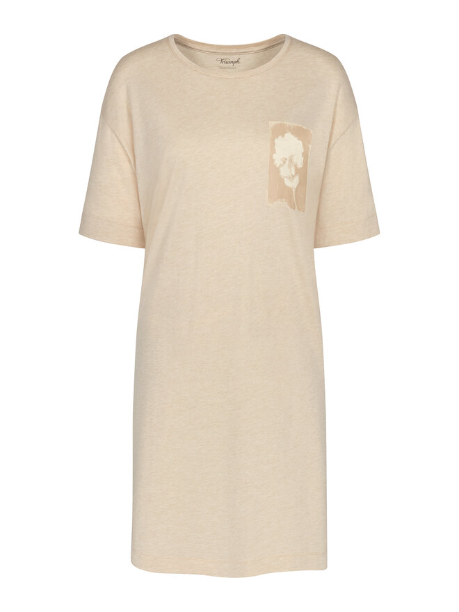 Triumph Triumph Νυχτικό Endless Comfort 10222570 Μπεζ Relaxed Fit