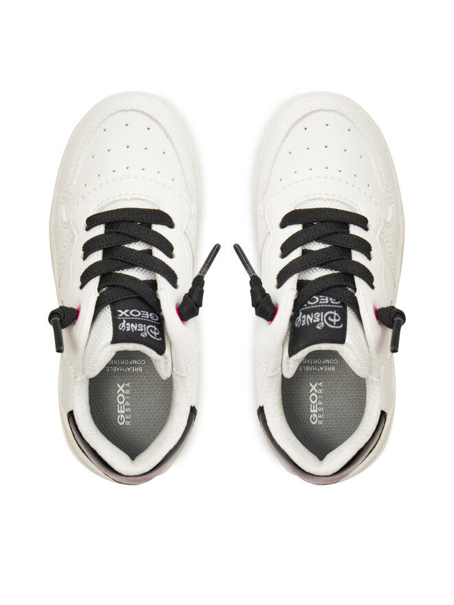Geox Sneakersy Geox J Washiba Girl J45HXE 000BC C0404 S Bílá