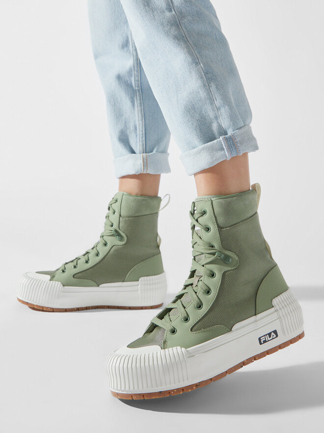 Fila Sneakers Fila Cityblock High Platform Wmn FFW0375.60045 Πράσινο