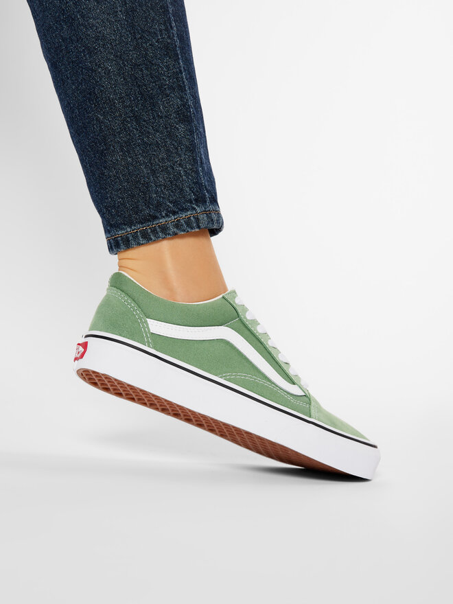 Tenis?wki Vans Old Skool VN0A3WKT4G61 Zielony | eobuwie.com.pl