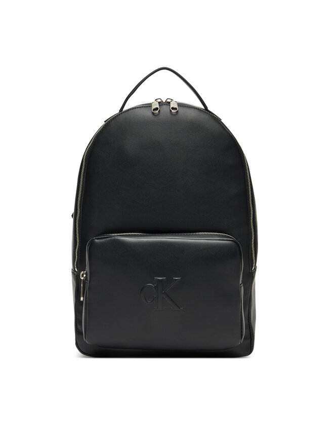 Calvin Klein Jeans Σακίδιο Calvin Klein Jeans Sculpted Impresssion Slim Backpa LV04K3165G Μαύρο