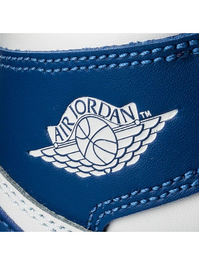 Nike Apavi Nike Air Jordan 1 Retro High Og Bg 575441 127 White/Stormblue