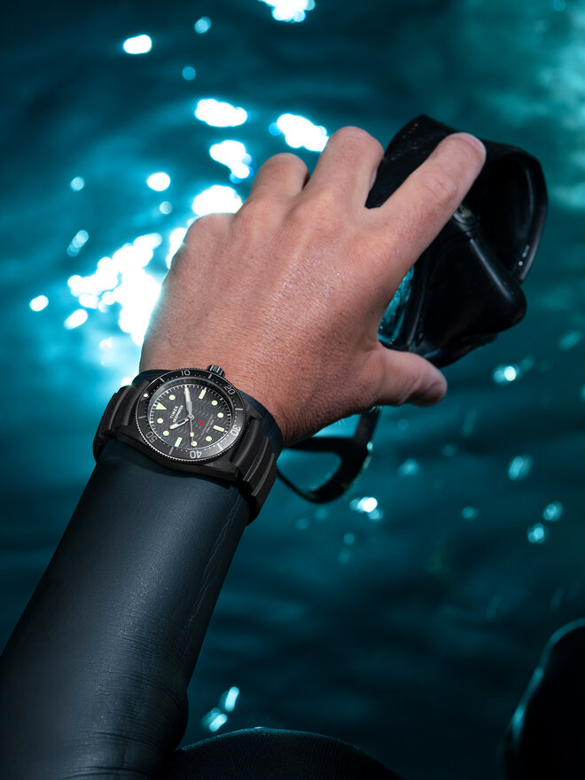Timex Ρολόι Timex Deep Water TW2W74700 Γκρι