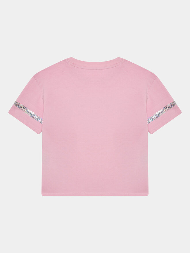 Guess Guess Marškinėliai J4RI08 K6YW4 Rožinė Regular Fit