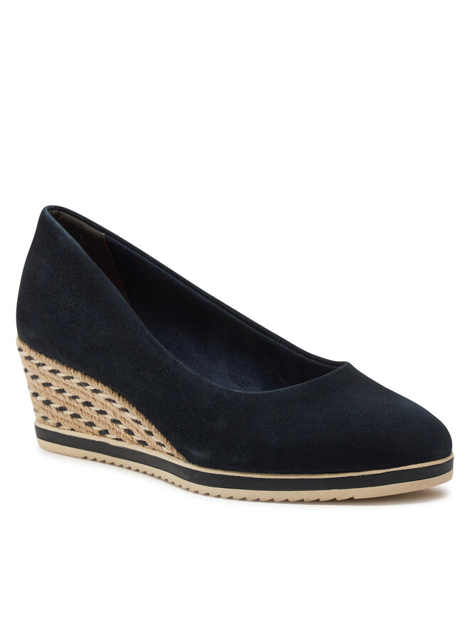 Tamaris Espadryle Tamaris 1-22303-42 Granatowy