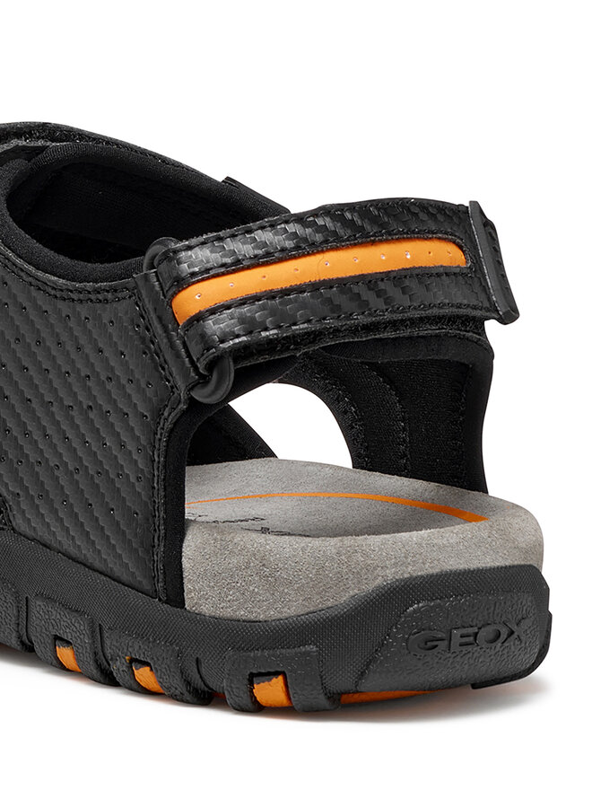 Geox Sandalen Geox U Sandal Strada U8224D 0EKBC C4367 Schwarz