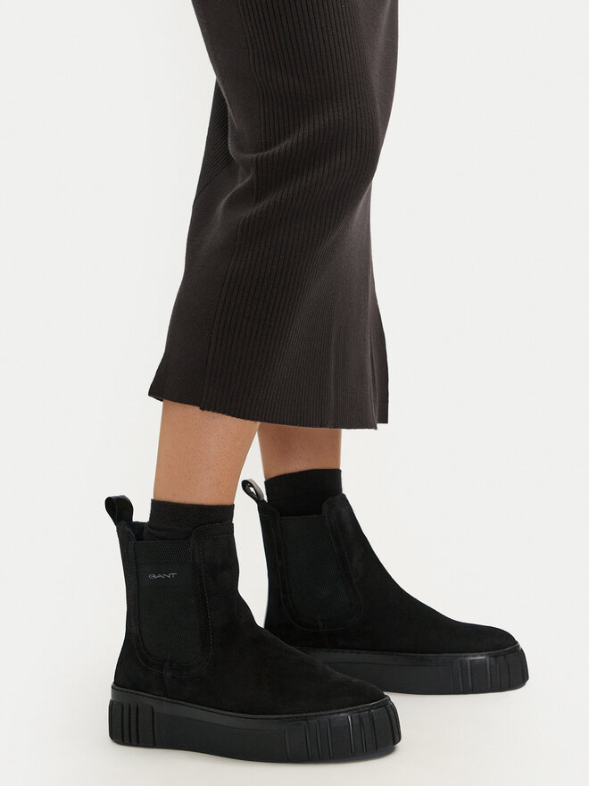 Gant Μποτάκια με λάστιχο Gant Snowmont 29553786 Μαύρο
