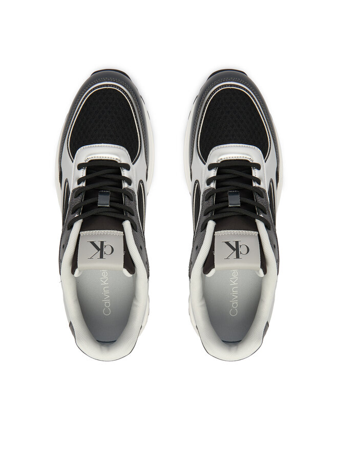 Calvin Klein Sneakers Calvin Klein Hike Runner Laceup Mesh Mix Met YM0YM01402 Schwarz