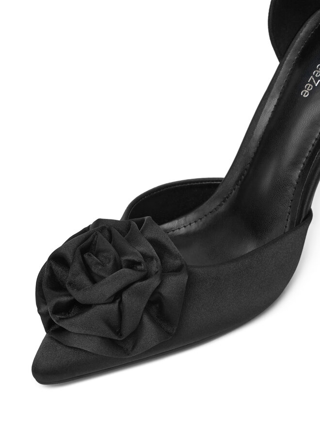 DeeZee Pantofi cu toc subțire DeeZee GD232451 Negru