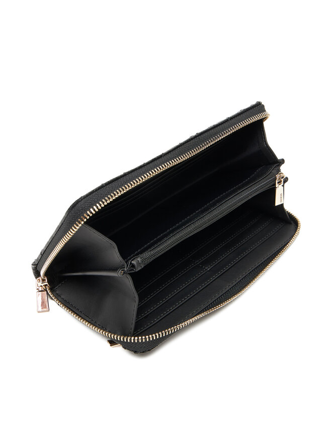 Guess Великий жіночий гаманець Guess Aldina Slg SWGG96 63146 Чорний