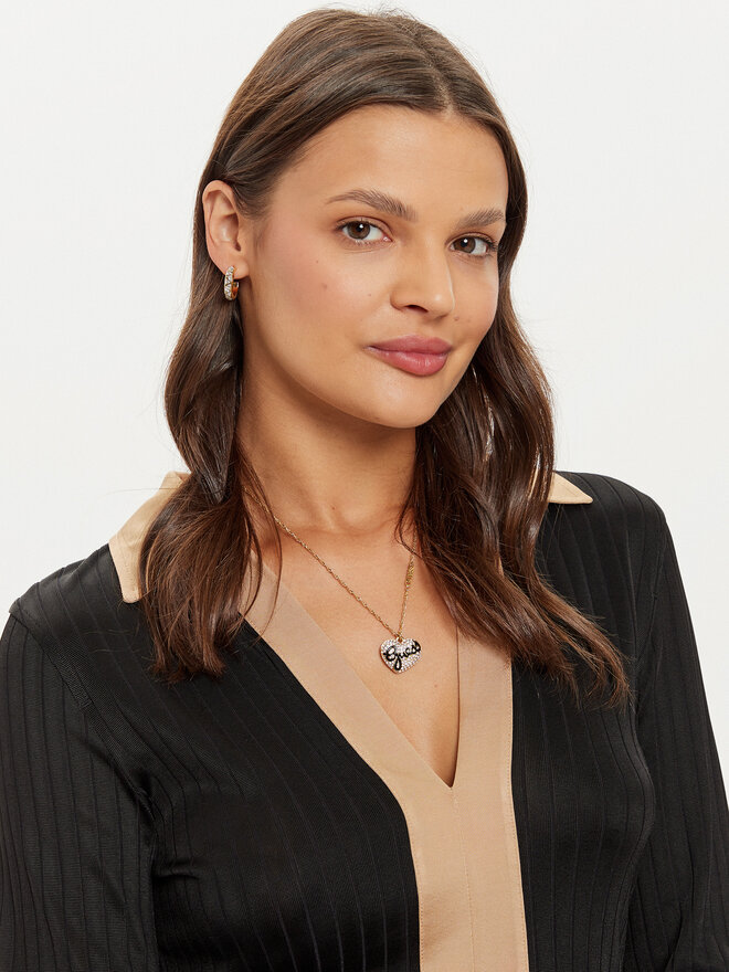 Guess Колие Guess JUBN04 690JW Златист