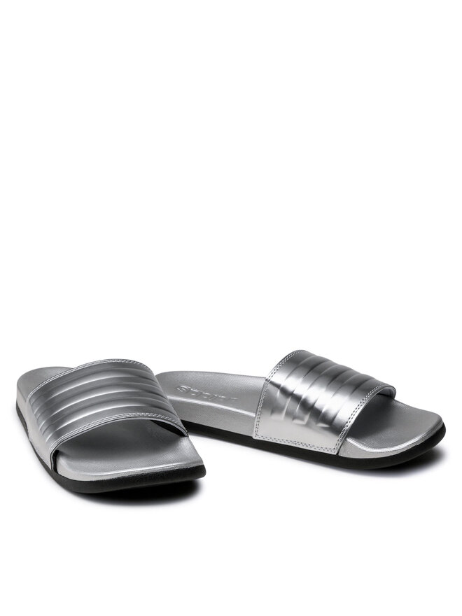 adidas Pantoletten adidas adilette Comfort FW7683 Silberfarben