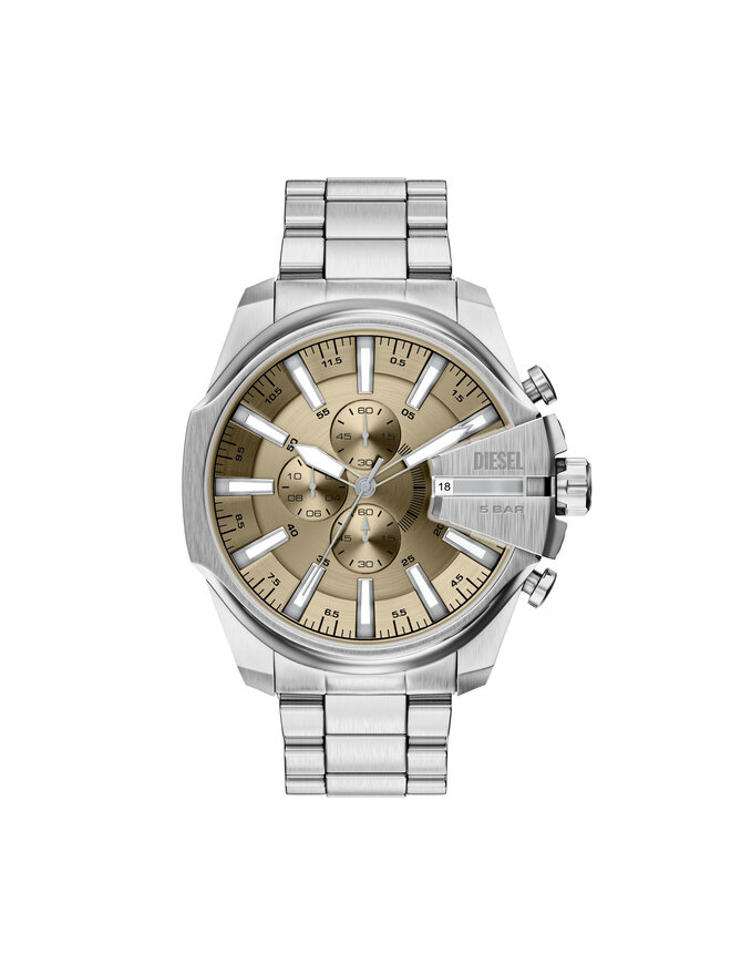 Diesel Uhr Diesel Mega Chief Slim DZ4702 Silberfarben