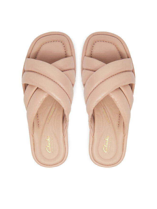 Clarks Pantoletten Clarks Alda Glide 26181185 Rosa