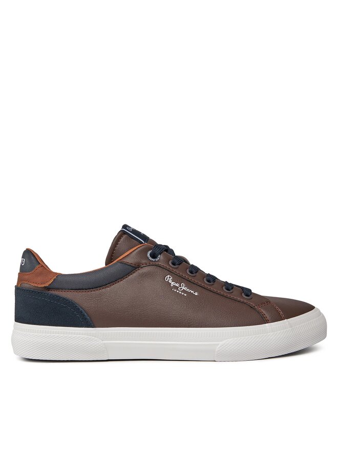 Pepe Jeans Sneakersy Pepe Jeans PMS30839 Brązowy