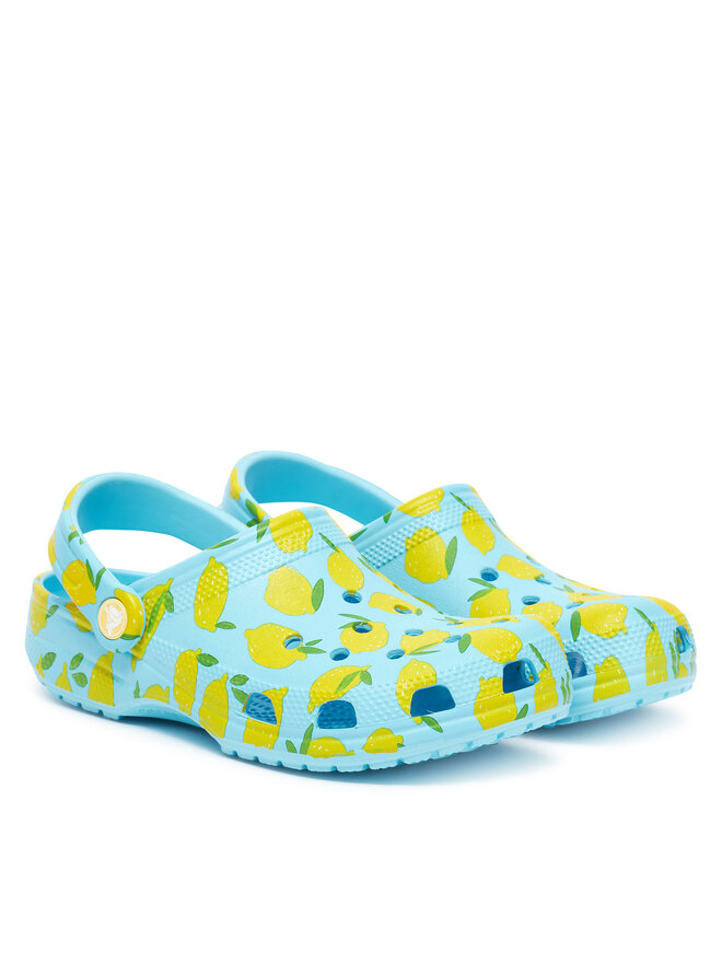 Crocs Klapki Crocs Classic Fresh Fruits Clog 211008 Niebieski
