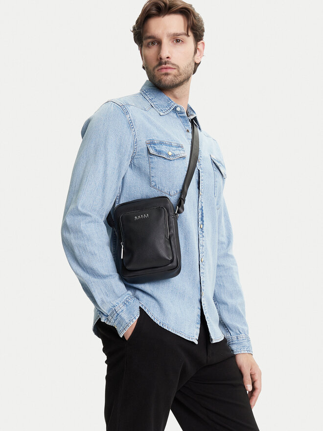 Guess Umhängetasche Guess HMMITU P5263 Schwarz