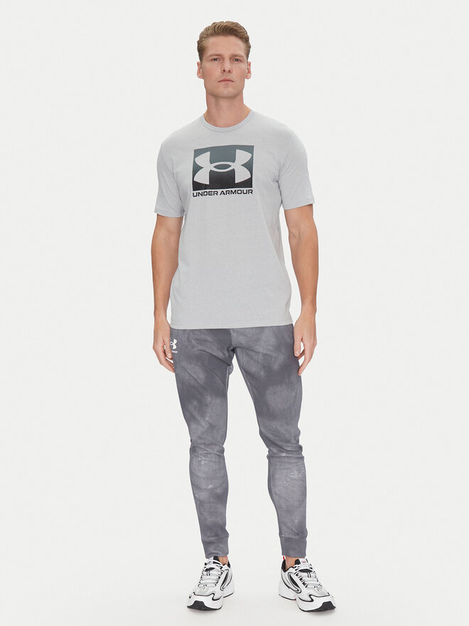 Under Armour Under Armour Marškinėliai Boxed Sports 1386793 Pilka Loose Fit