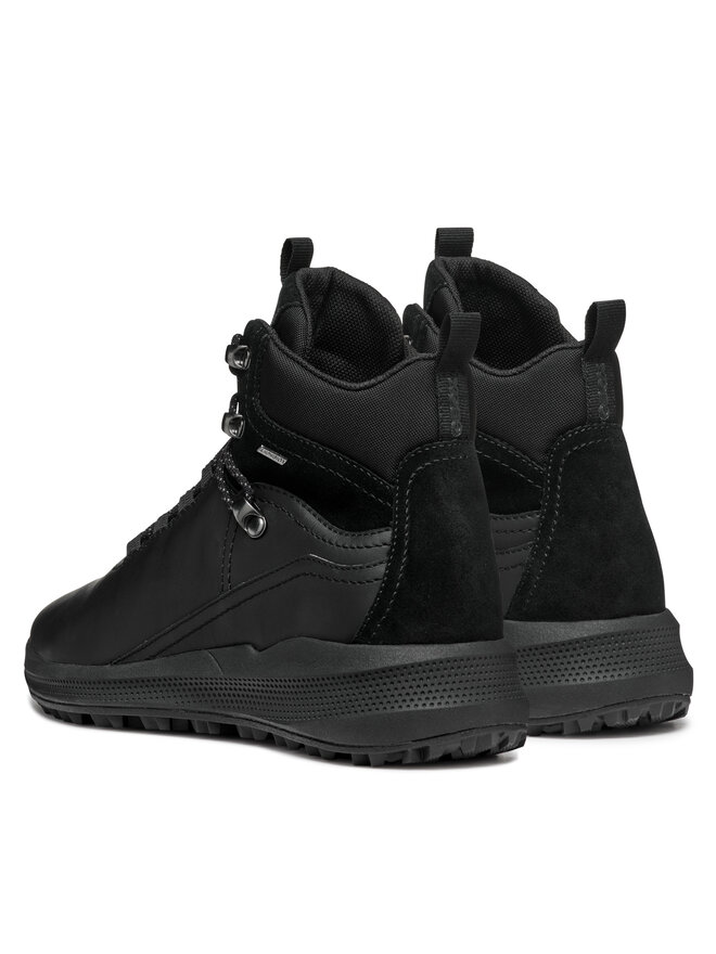 Geox Pohodni čevlji Geox D Pg1X B Abx D46VRB 08522 C9999 Črna