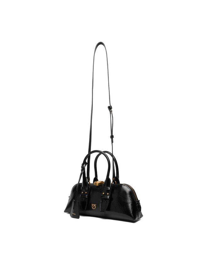 PINKO Дамска чанта PINKO Bowling Bag Baguette AI 25-26 105334 A2VW Черен