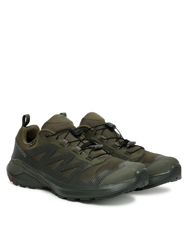 Salomon Trekkingschuhe Salomon X-Adventure Gtx GORE-TEX L45457800 Khakifarben