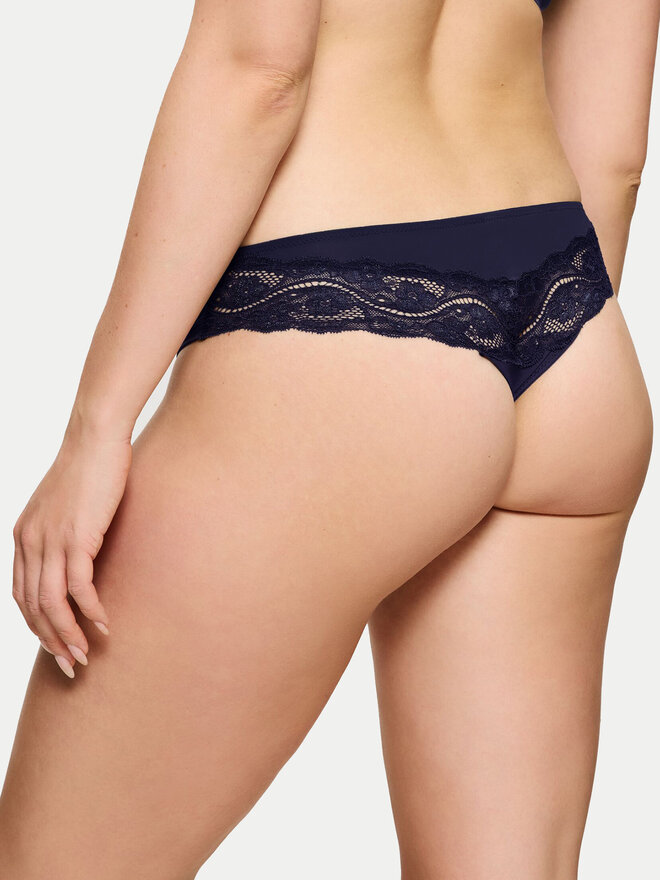 Triumph Triumph Бразильські труси Lovely Micro 10182554 Cиній