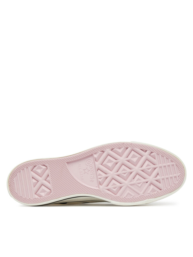 Converse Sneakers aus Stoff Converse Chuck Taylor All Star Lift Platform Polka Dots A10689C Beige