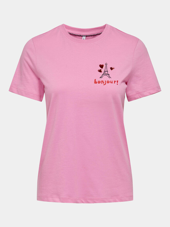 ONLY ONLY Camiseta Kita 15316574 Violeta Regular Fit