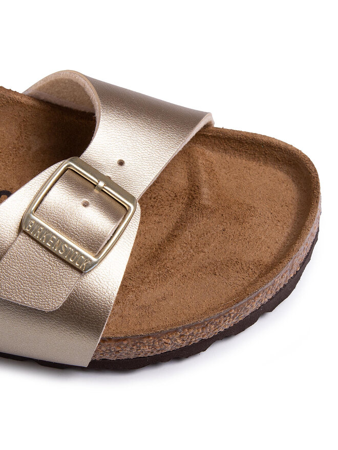 Birkenstock Pantoletten Birkenstock Madrid Bs 1016107 Goldfarben