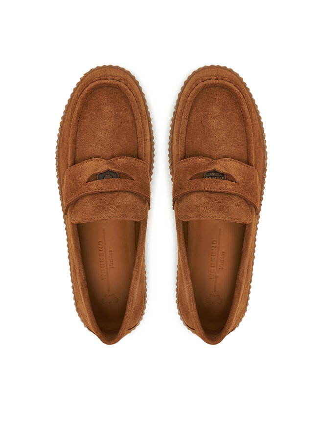 Weekend Max Mara Pusbačiai Weekend Max Mara Kapokloafer 2525526054600 Ruda