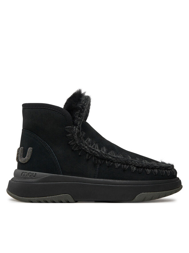 Mou Snehule Mou Eskimo Jogger Glitter FW421001A Čierna
