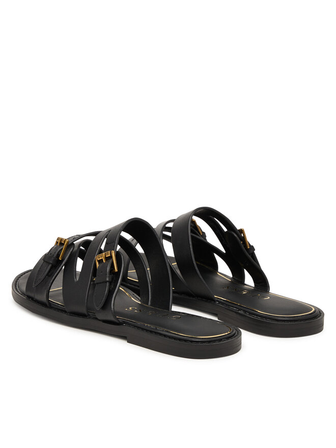 Guess Pantoletten Guess FLJGRY LEA03 Schwarz