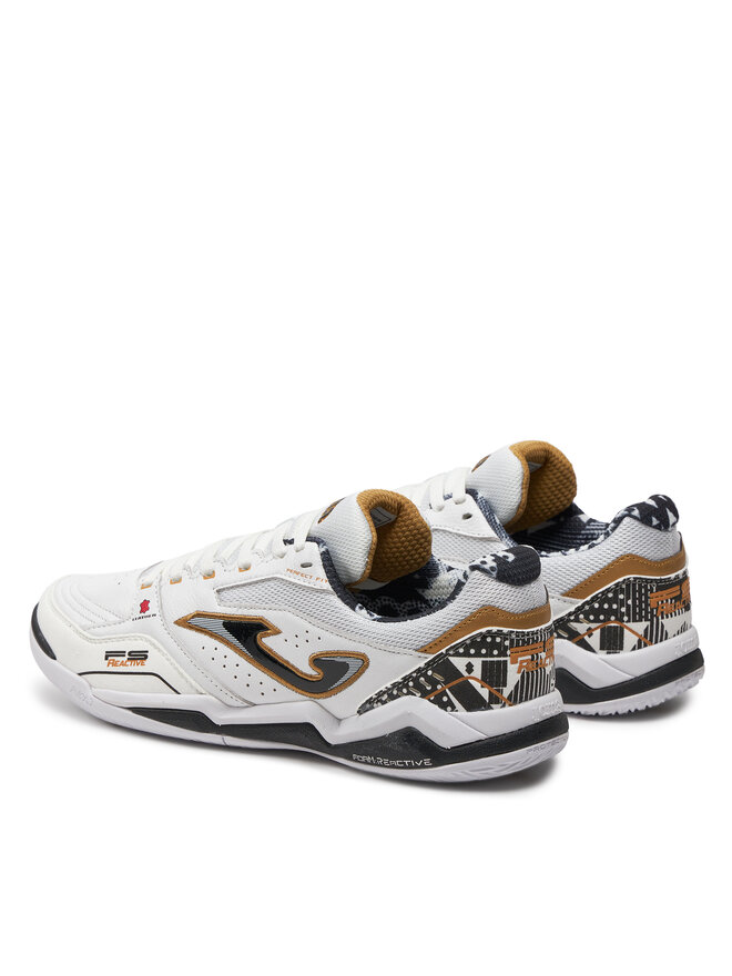Joma Ποδοσφαιρικά Παπούτσια Joma Fs Reactive 2402 FSS2402IN Λευκό
