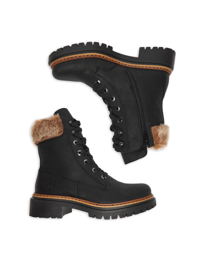 Rieker Schnürschuhe Rieker CEO-72630-00 Schwarz