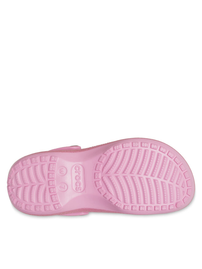 Crocs Παντόφλες Crocs Classic Platform Glitter Clog W 207241 Ροζ
