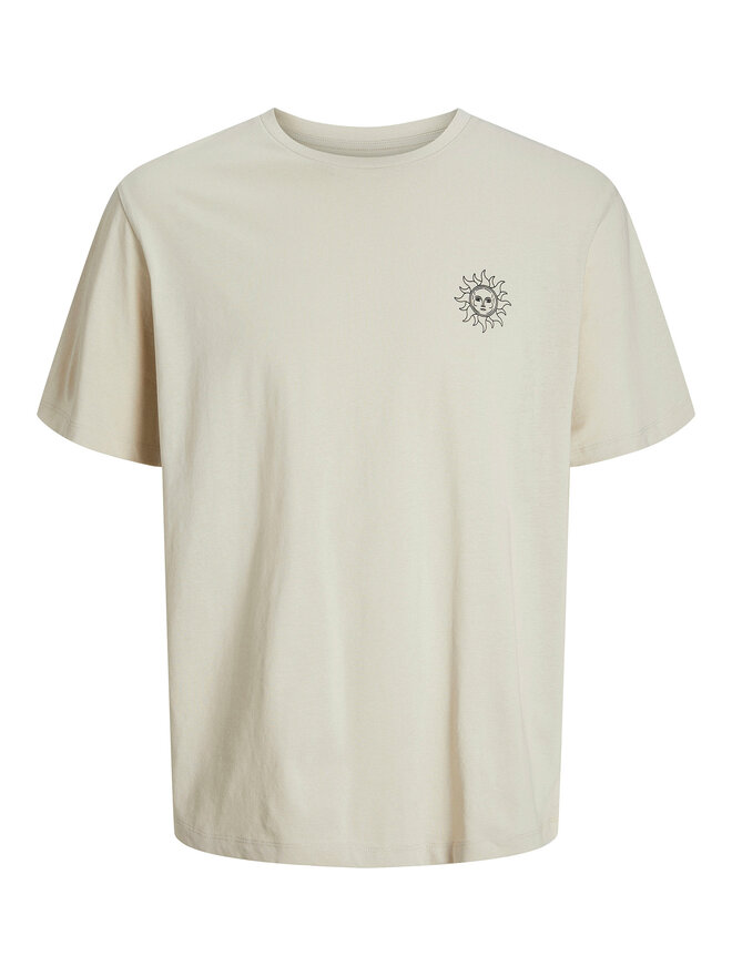 Jack&Jones Jack&Jones T-Shirt Jackie 12271366 Μπεζ Relaxed Fit