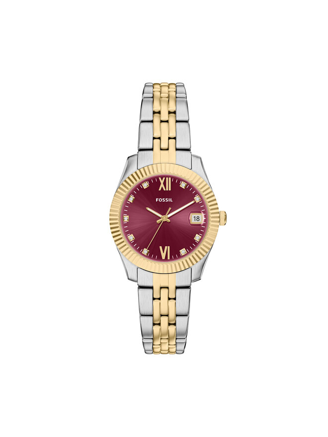 Fossil Годинник Fossil Scarlette ES5461 Золотий