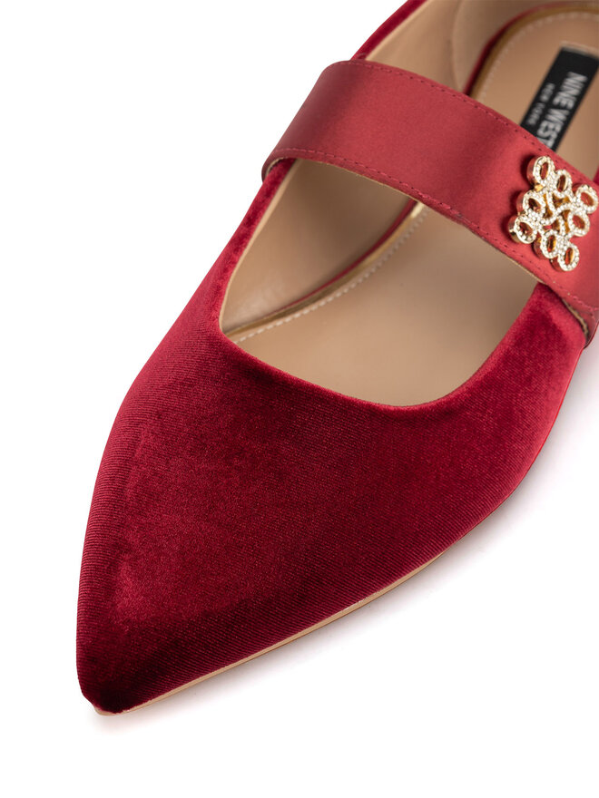 Nine West Balerīnas Nine West 8168-1 Bordo