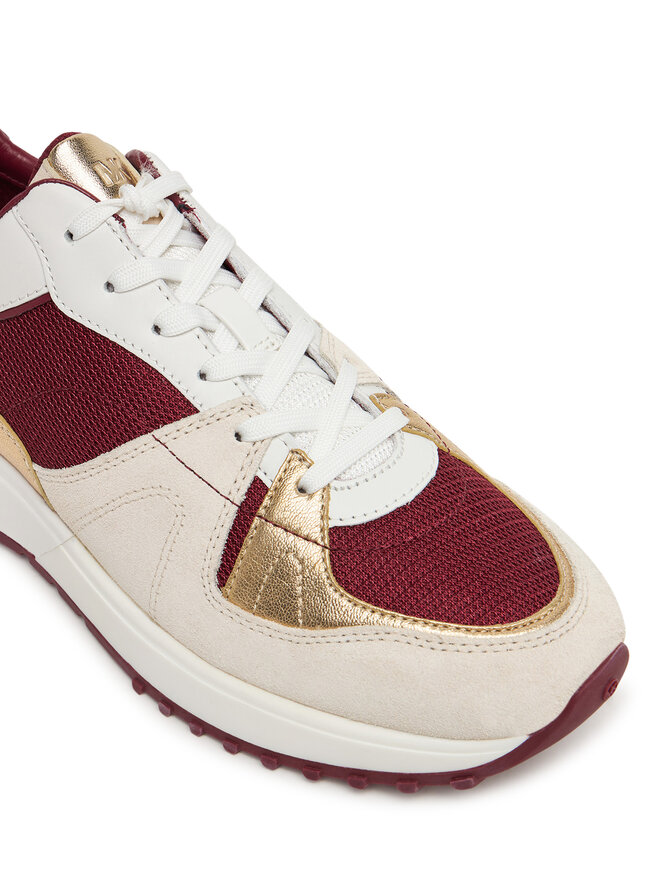 MICHAEL Michael Kors Снікерcи MICHAEL Michael Kors Jaime 43T5JMFS6S Бордовий