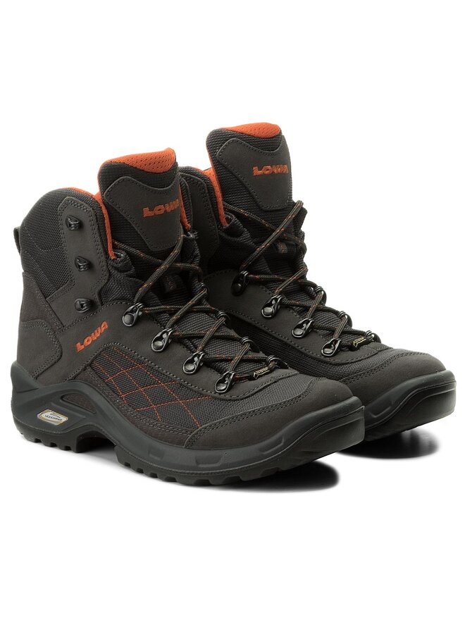 Lowa Trekingová obuv Lowa Taurus Gtx Mid Ws GORE-TEX 310552 Šedá