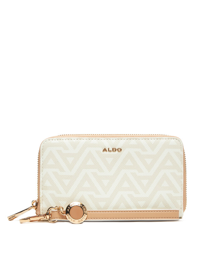 Aldo Голям дамски портфейл Aldo Melisande 13989671 Екрю