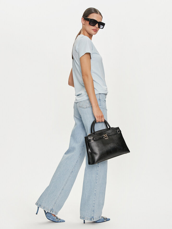 Guess Jeans Guess Jeans Marškinėliai 165657 Mėlyna Classic Fit