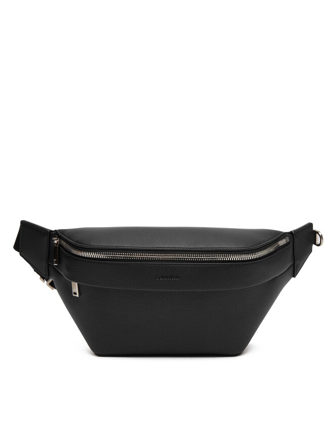 Calvin Klein Ledvinka Calvin Klein Micro Pebble Waistbag 38 LV04D3002G Černá