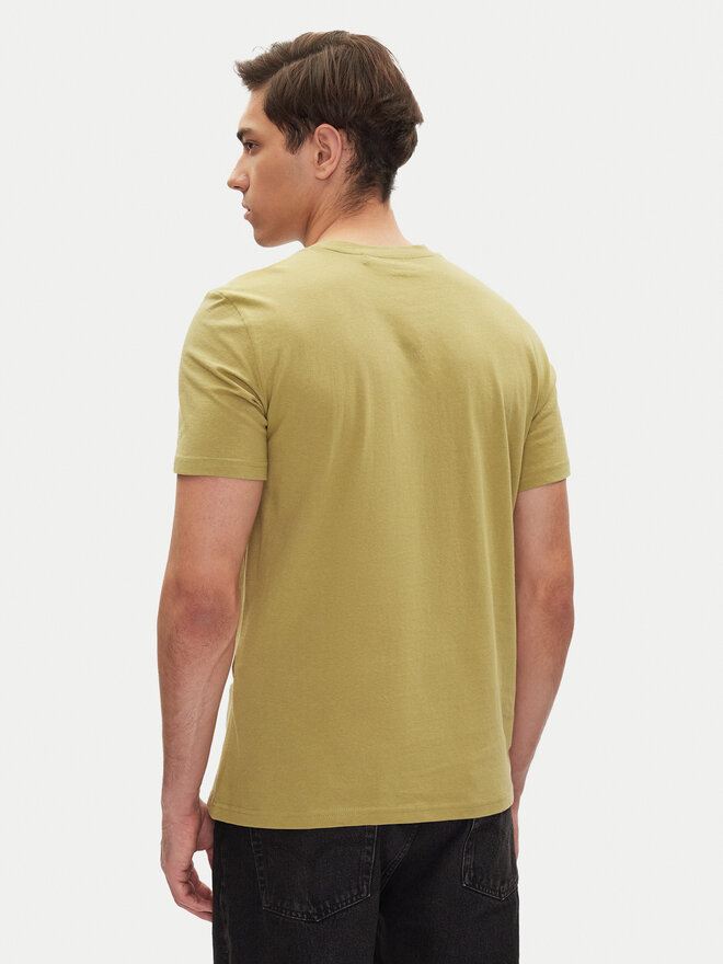 Mustang Mustang T-Shirt Austin 1016273 Grün Regular Fit