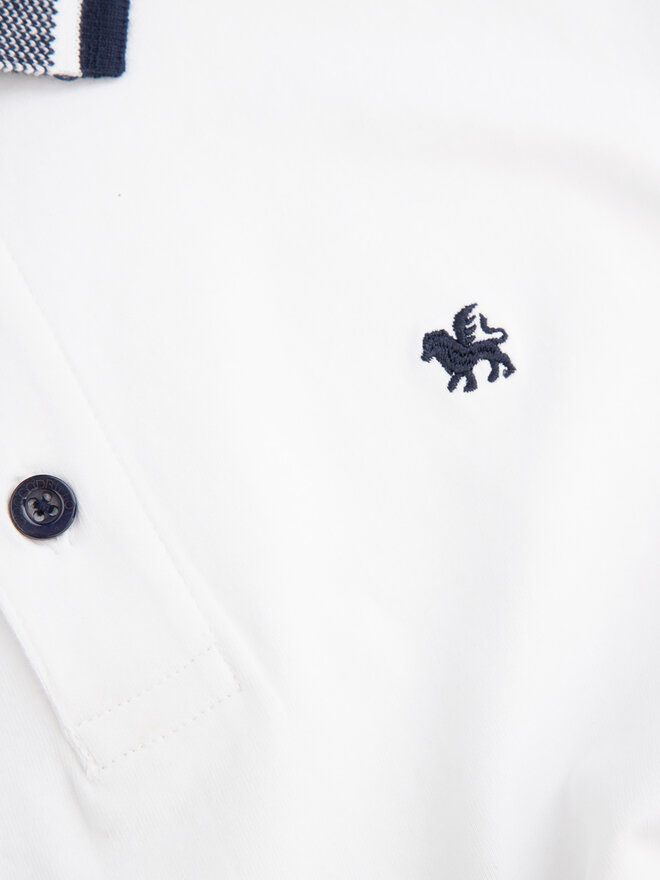 Coccodrillo Coccodrillo Polo WC5143602EJB Λευκό Regular Fit