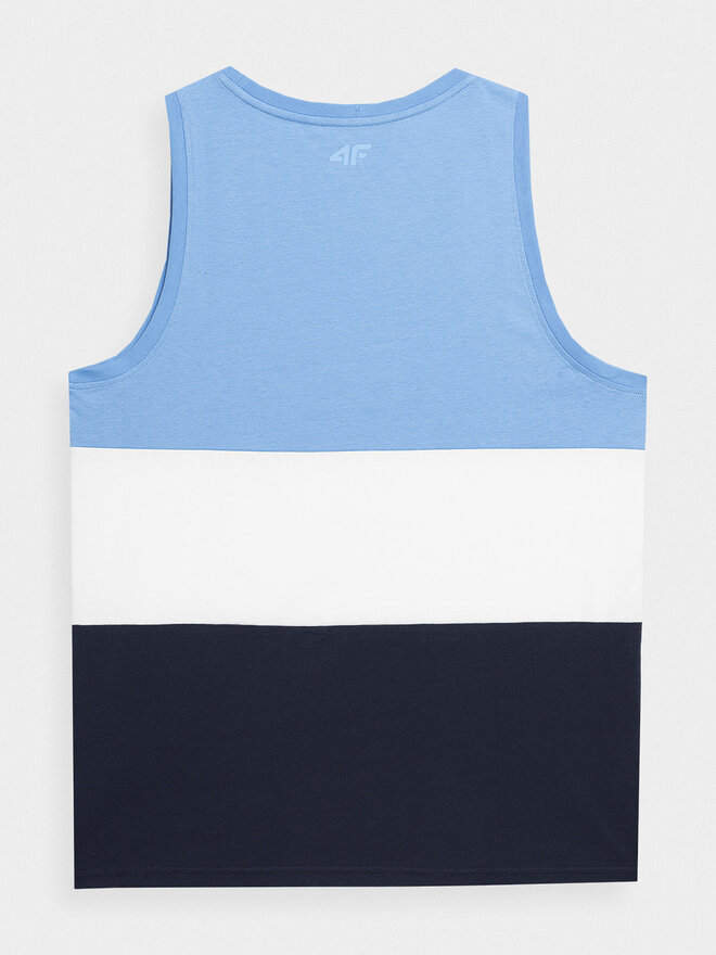 4F 4F Футболка 4FSS23TTSHM352 Голубий Regular Fit