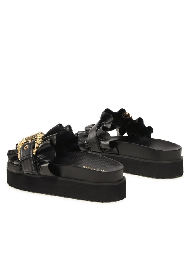 Versace Jeans Couture Papucs Versace Jeans Couture 74VA3SM5 Fekete