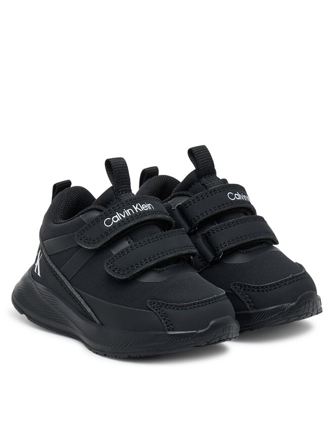 Calvin Klein Сникърси Calvin Klein Low Cut Velcro Sneaker V1B9-83169-1845 M Черен